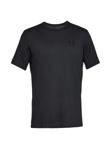 Under Armour Koszulka funkcyjna "Sportystyle" w kolorze czarnym