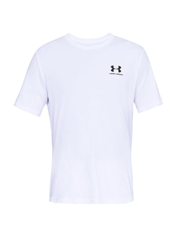 Under Armour Koszulka funkcyjna "Sportystyle" w kolorze białym