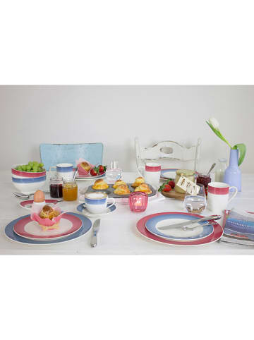 Villeroy & Boch 6-delige set: espressokoppen "Colourful Life" wit/roze - 100 ml