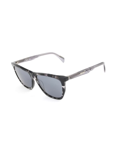 Just Cavalli Damskie okulary przeciwsłoneczne w kolorze czarno-szarym