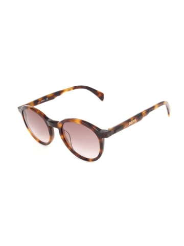 Just Cavalli Damskie okulary przeciwsłoneczne w kolorze brązowo-jasnoróżowym