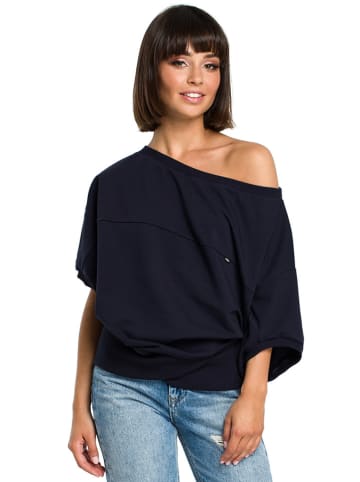Be Wear Bluzka w kolorze granatowym