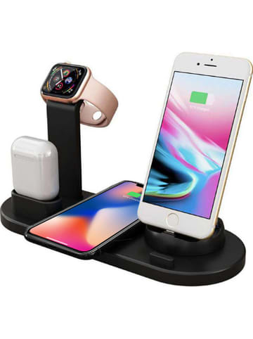 SWEET ACCESS Lightning-Docking-Station für iPhone und Apple Watch in Schwarz