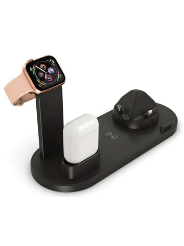 SWEET ACCESS Lightning-Docking-Station für iPhone und Apple Watch in Schwarz