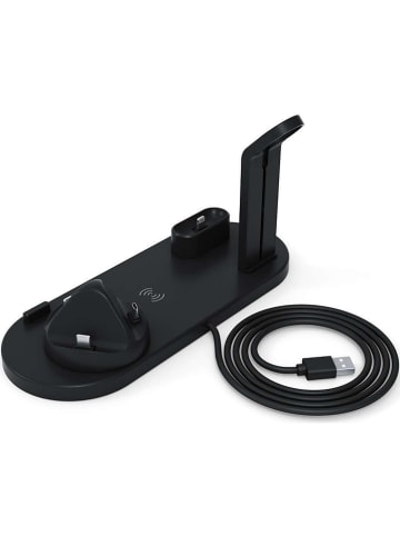 SWEET ACCESS Lightning-Docking-Station für iPhone und Apple Watch in Schwarz