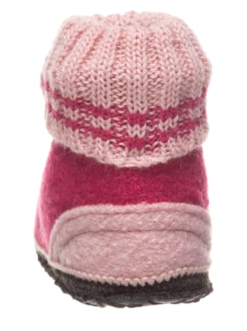 kitz pichler Hüttenschuhe "Einhorn" in Pink/ Rosa