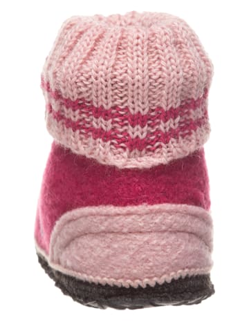 kitz-pichler Pantoffels "Eenhoorn" roze/lichtroze