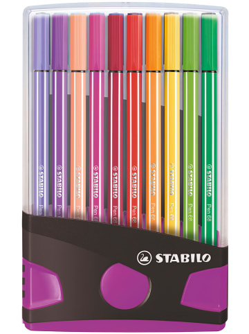 STABILO Premium-Filzstifte "STABILO Pen68 Colorparade" - 20 Stück