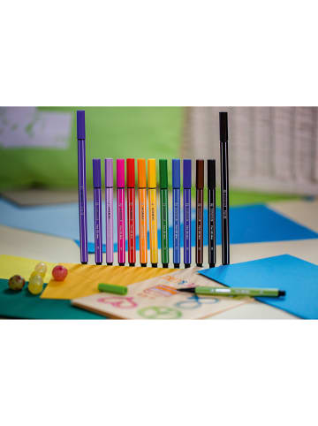 STABILO Premium viltstiften "STABILO Pen 68 Mini" - 18 stuks