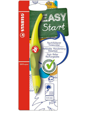 STABILO Tintenroller - Rechtshänder "STABILO EASYoriginal" Limone-Grün(löschbar)