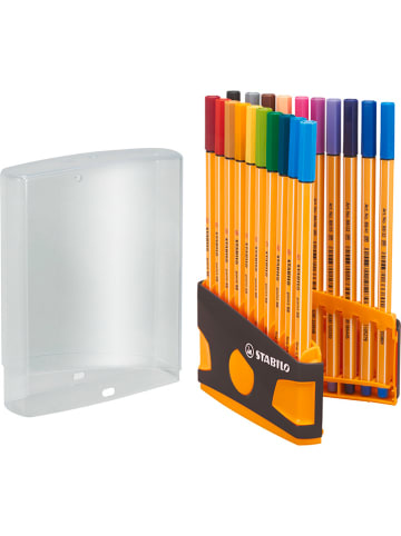 STABILO Fineliner "STABILO point 88 ColorParade" - 20 Stück