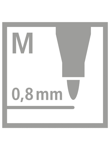 STABILO Mazaki (12 szt.) "pointMax"