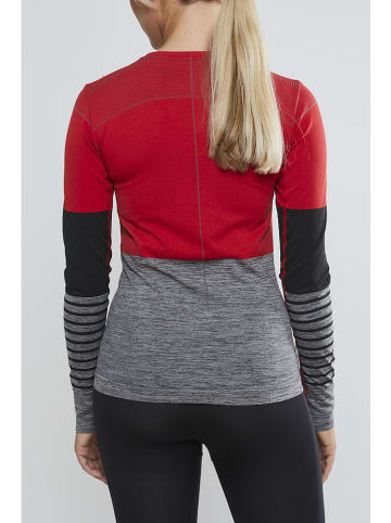 Craft Funktionsunterhemd "Comfort" in Rot/ Grau