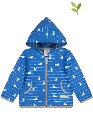 loud + proud Sweatjacke in Blau