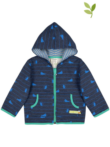 loud + proud Sweatjacke in Dunkelblau