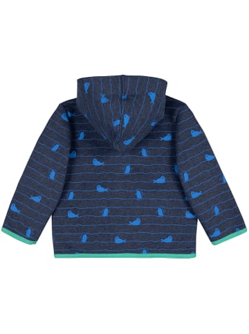 loud + proud Sweatjacke in Dunkelblau
