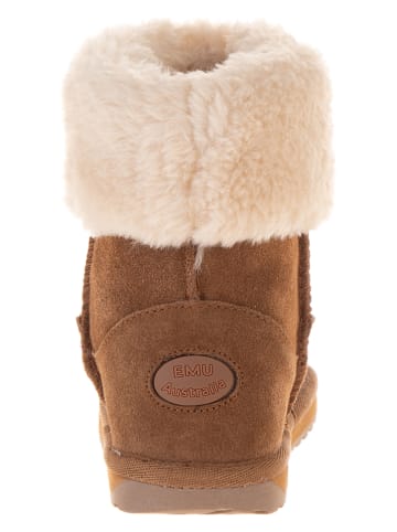EMU Leder-Winterboots "Arden" in Hellbraun