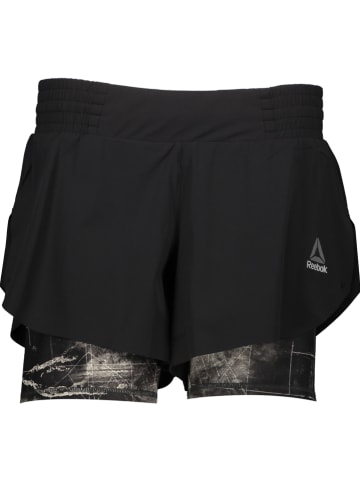 Reebok Functionele short "Combat Kickboxing UFC" zwart
