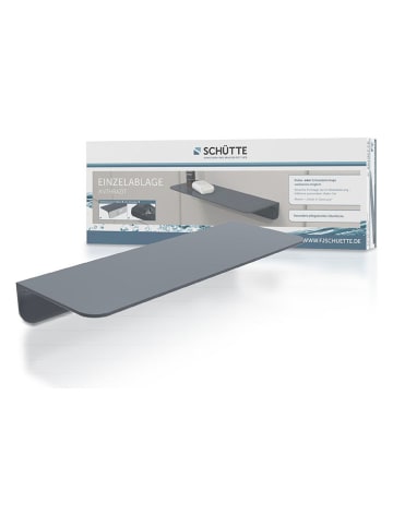 Schütte Doucherek antraciet - (B)35 x (H)5 x (D)12,5 cm