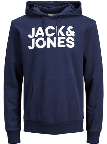 Jack & Jones Bluza "Corp" w kolorze granatowym