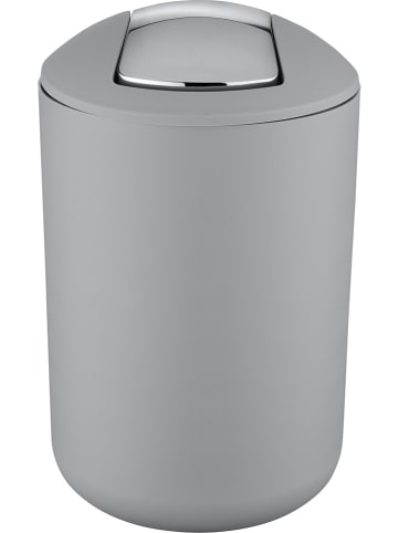 Wenko Kosz "Brasil" w kolorze szarym na śmieci - 6,5 l