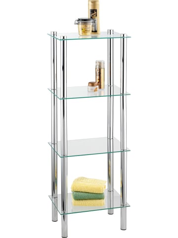 Wenko Rek "Yago" chroomkleurig - (B)40 x (H)104 x (D)30 cm