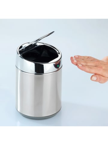Wenko Kosmetikeimer in Chrom - 800 ml