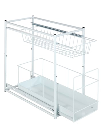 Wenko Vorratsschrank in Weiß - (B)45 x (H)45 x (T)23 cm