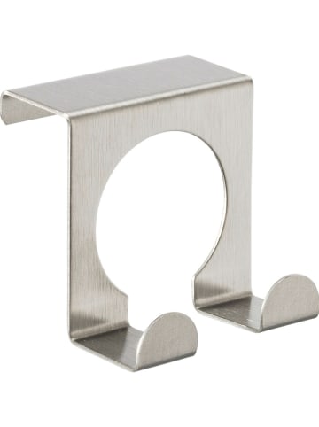 Wenko Roestvrijstalen dubbelhaak - (B)5 x (H)5 x (D)5 cm