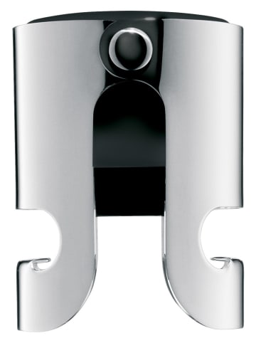 WMF Edelstahl-Sektflaschen-Verschluss ''Clever&More'' - (H)5 x Ø 4 cm