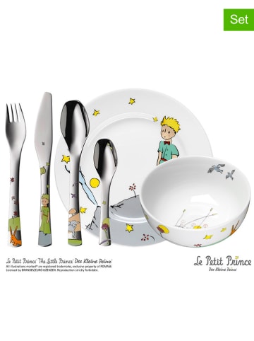 WMF 6tlg. Kinder-Geschirr-Set "Kleine Prinz" in Weiß/ Bunt