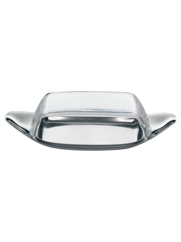 WMF Edelstahl-Butterdose ''Wagenfeld'' - (B)22 x (H)5 x (T)11 cm