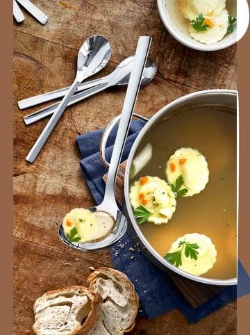 WMF Chochelka w kolorze srebrnym do zupy - (D)29 cm