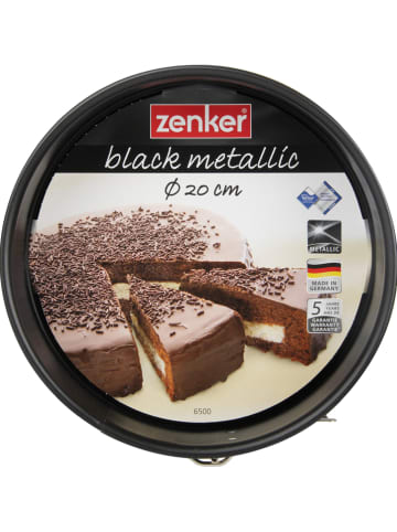 Zenker Springform "Black metallic" in Schwarz - Ø 20 cm