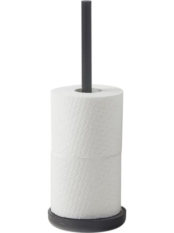 Tiger Toiletrolhouder "Urban" zwart - (H)36 x Ø 12,5 cm