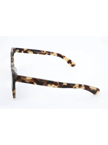 Calvin Klein Damen-Sonnenbrille in Khaki/ Blau