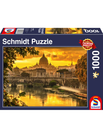 Schmidt Spiele 1.000tlg. Puzzle "Goldenes Licht über Rom" - ab 12 Jahren