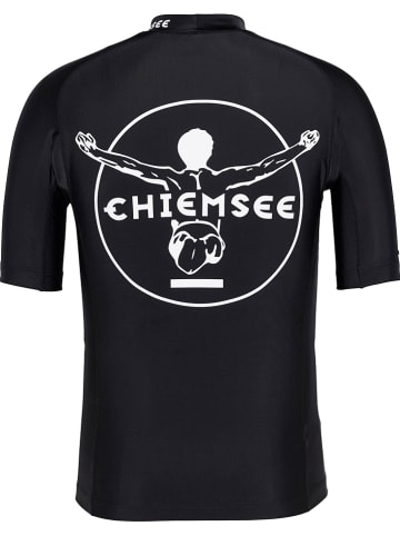 Chiemsee Koszulka kąpielowa "Awesome" w kolorze czarnym