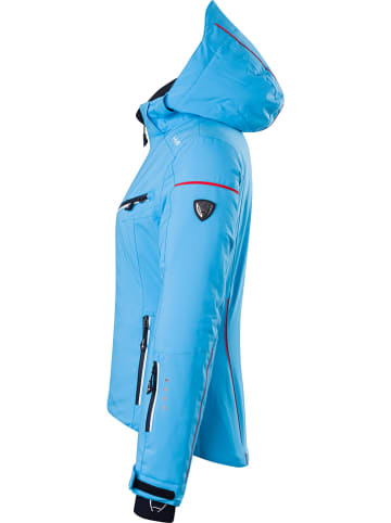 Hyra Kurtka narciarska "Badia" w kolorze błękitnym
