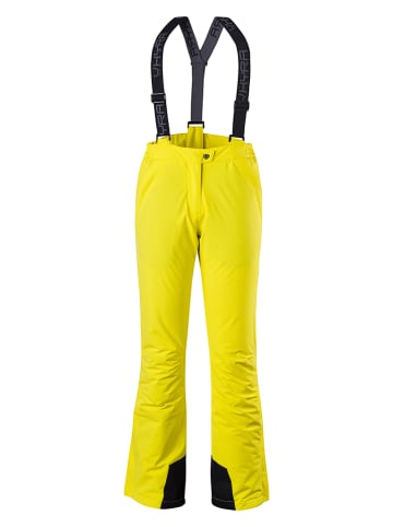 Hyra Spodnie narciarskie "Val Gardena" w kolorze żółtym