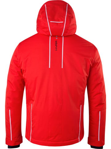 Hyra Kurtka narciarska "La Salle" w kolorze czerwonym