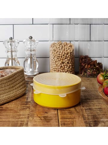 COOK CONCEPT 3-delige set: vershouddeksels transparant