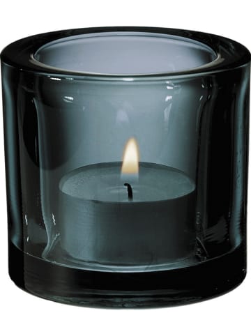 iittala Theelichthouder "Kivi" grijs - Ø 6,5 cm