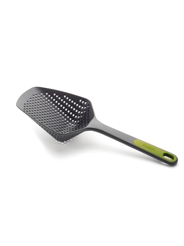 JosephJoseph Zeeflepel "Scoop Plus" grijs/groen - (L)35 cm
