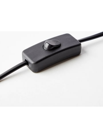 Brilliant Tischleuchte "Synergy" in Schwarz/ Kupfer - (H)18,5 cm