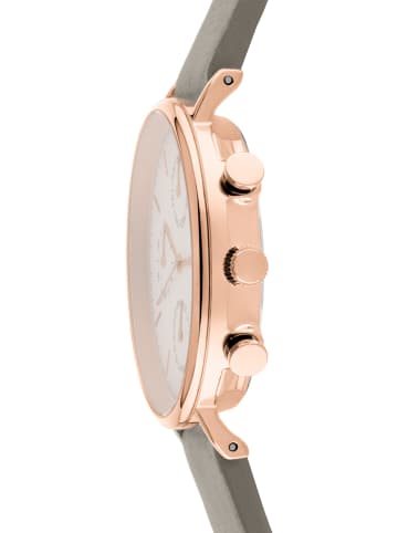 Liebeskind Zegarek kwarcowy w kolorze różowozłoto-oliwkowo-białym