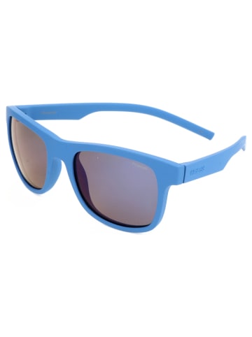 Polaroid Herren-Sonnenbrille in Blau/ Braun