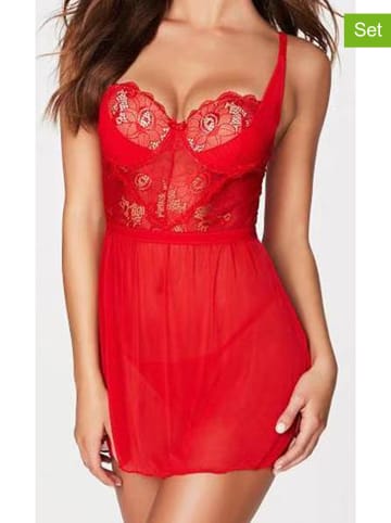 INTIMAX 2-delige lingerieset "Shortly" rood