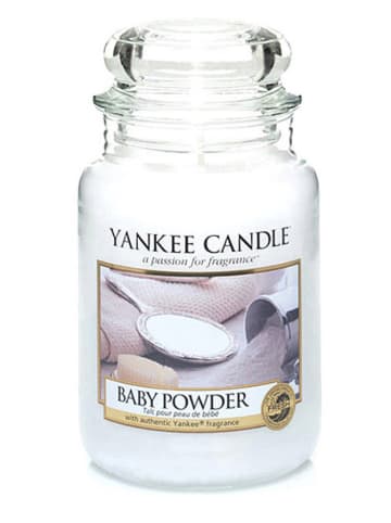 Yankee Candle Duża świeca zapachowa - Baby Powder - 623 g