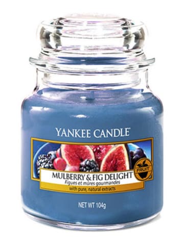 Yankee Candle Mała świeca zapachowa - Mulberry & Fig Delight - 104 g